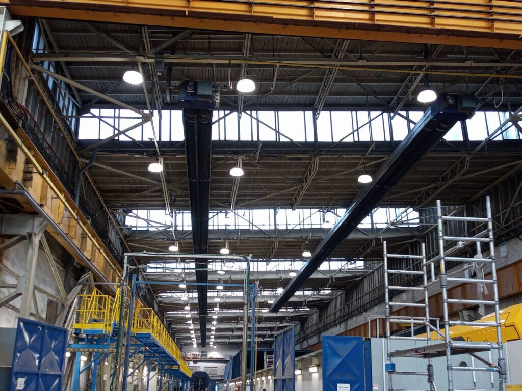 396325602 862483672076489 385699424405173652 n | LED osvjetljenje Hala C + Probna dvorana – Škoda Vagonka